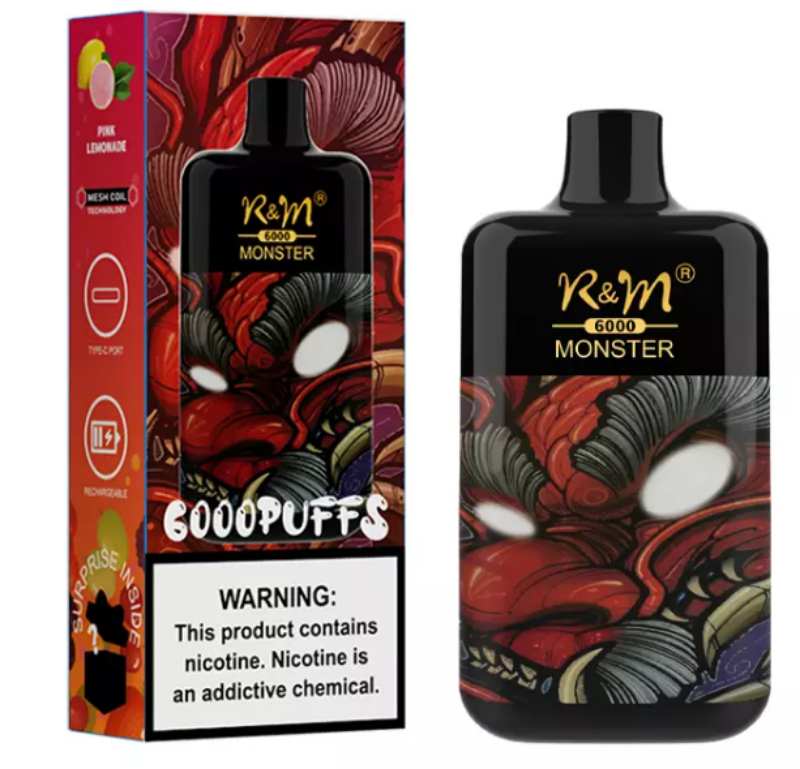 RM MONSTER 6000 puff RM MONSTER 6000 puff
