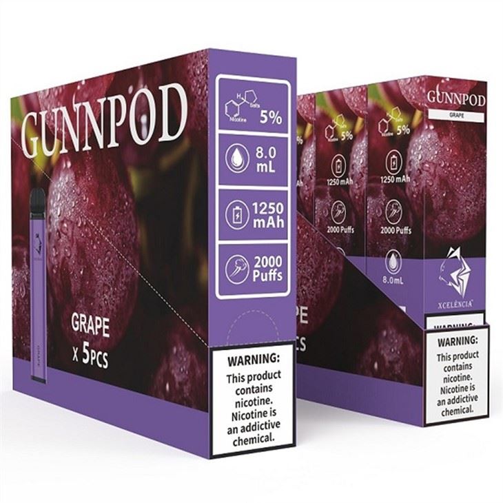 Tienda de vaporizadores Gunnpod 2000 Puffs