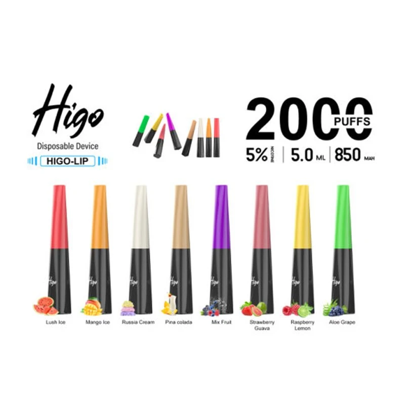 Higo Lip 2000 Vape Desechable