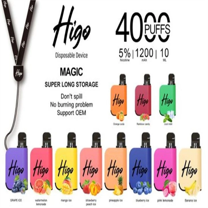 Cápsula desechable Higo Magic 4000