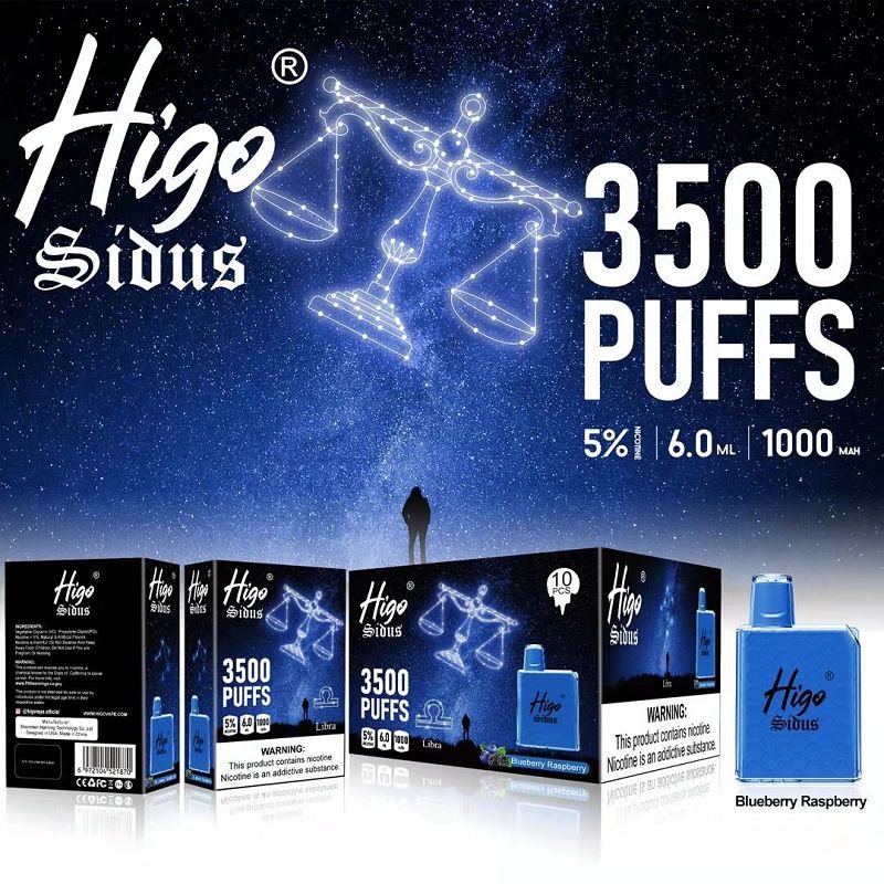 Higo Sious 3500 Puffs Vape Desechable