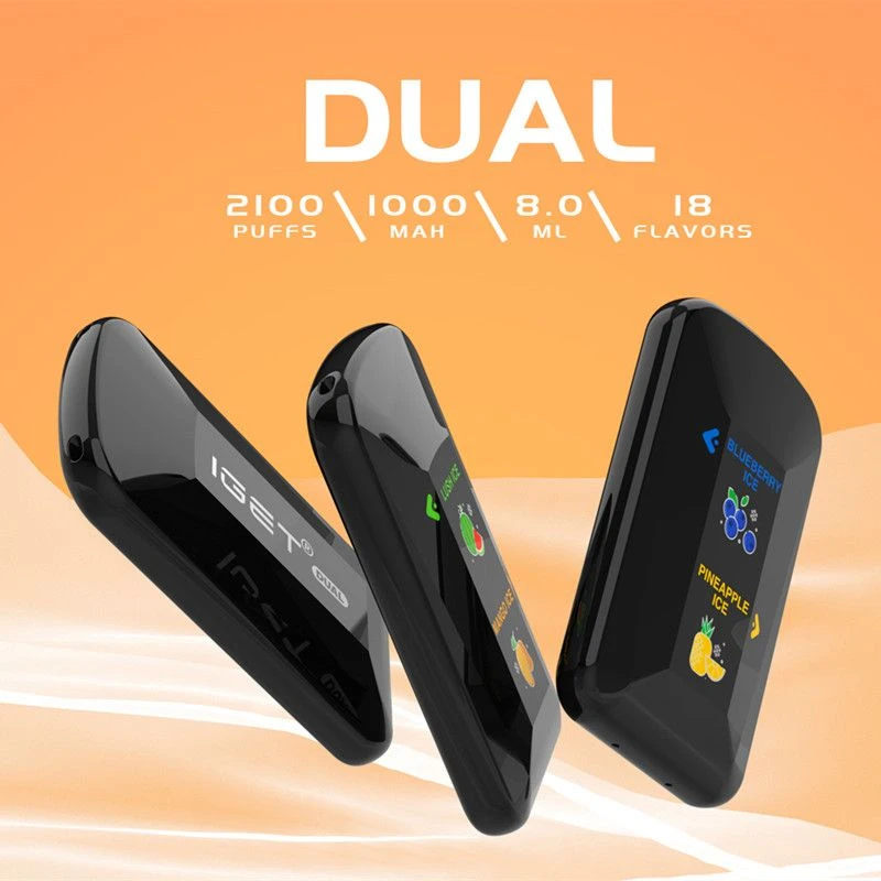 Vape desechable Iget Dual 2100 Puffs