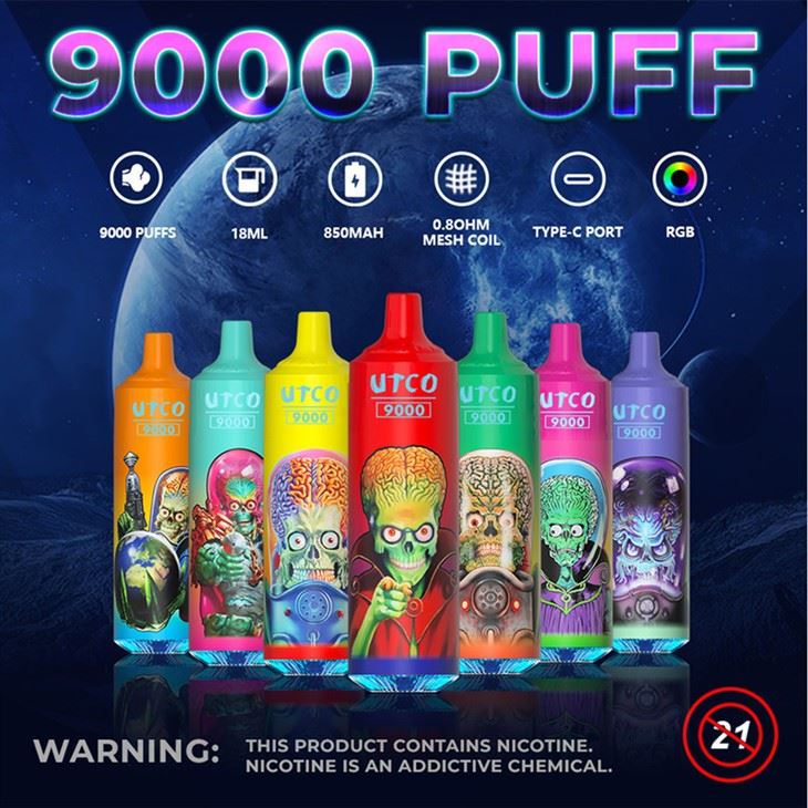 UTCO Extranjeros 9000 Puffs