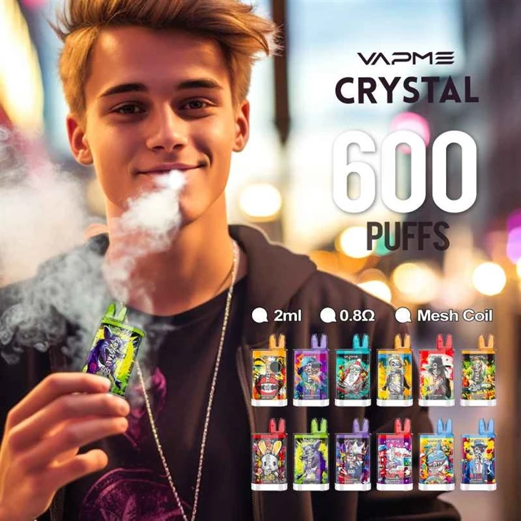 VAPME CRISTAL 600 PUFFS