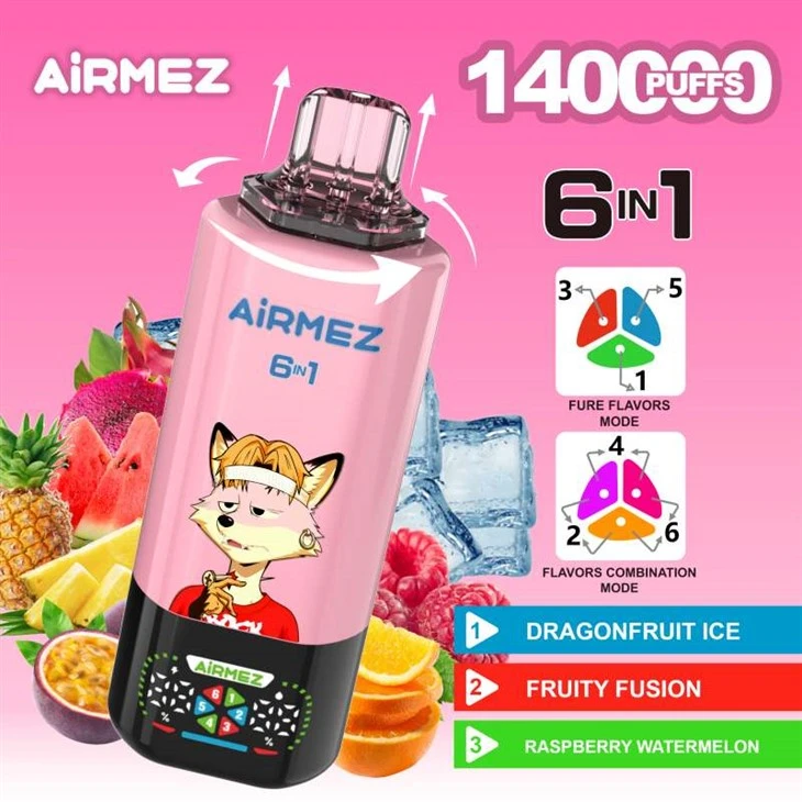 Airmez 6 pulgadas1 140000 bocanadas