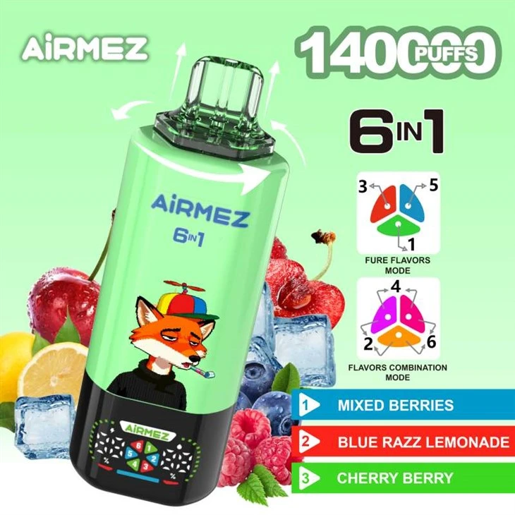 Airmez 6 pulgadas1 140K bocanadas