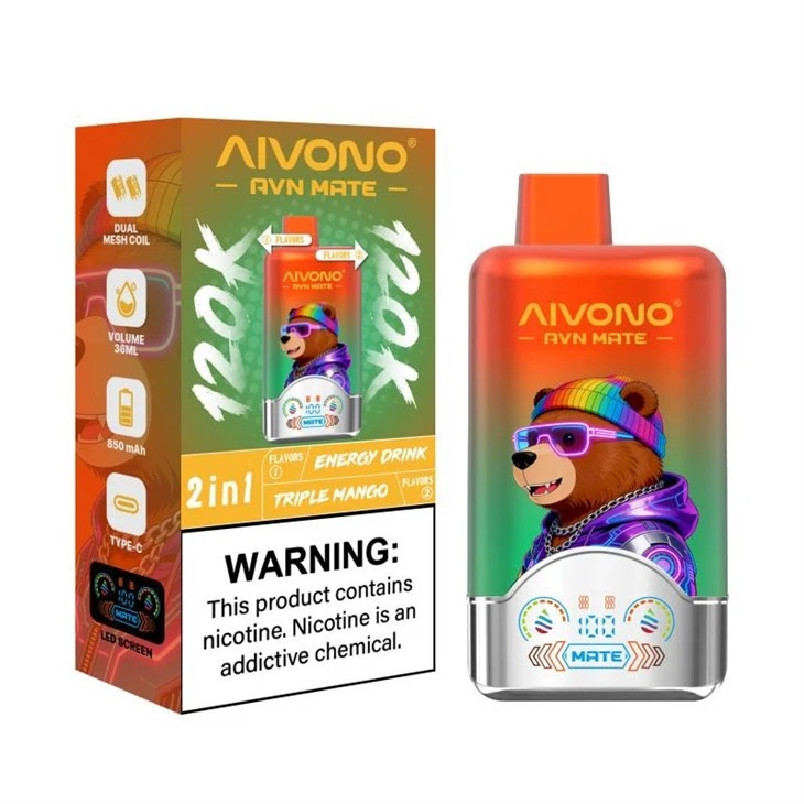 AIVONO AVN MATE 2IN1 120K PUFFS high quality