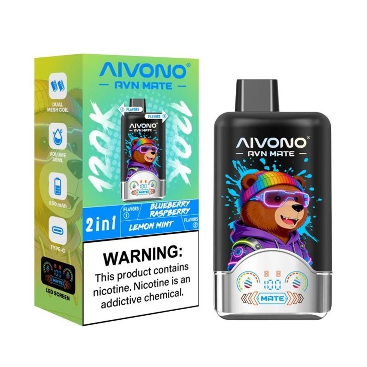 AIVONO AVN MATE 2IN1 120K PUFFS factory