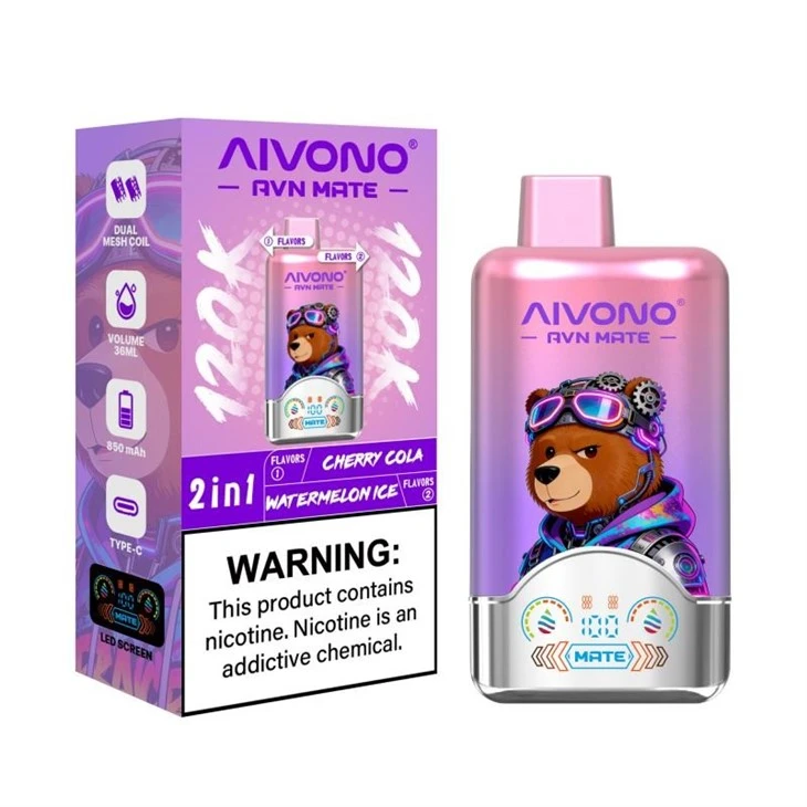 AIVONO AVN MATE 2IN1 120K PUFFS suppliers