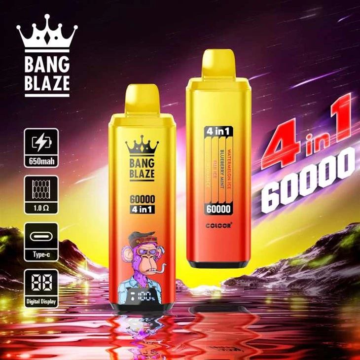 Bang Blaze 60000 4 en 1 Vapes de sabor
