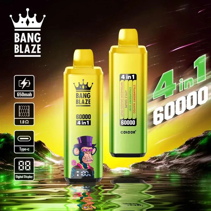 Bang Blaze 60000 Puff 4 en 1 Vapes de sabor