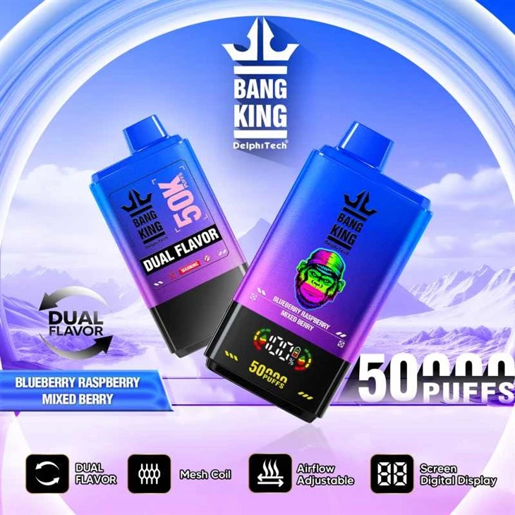 Bang king 50000 gemelos doble sabor doble sabor
