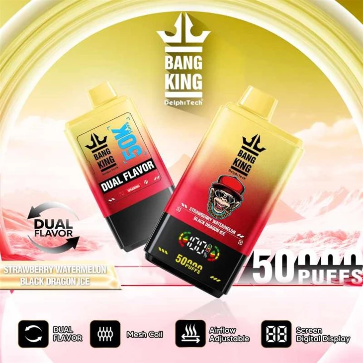 Bang King 50k Puffs de doble sabor