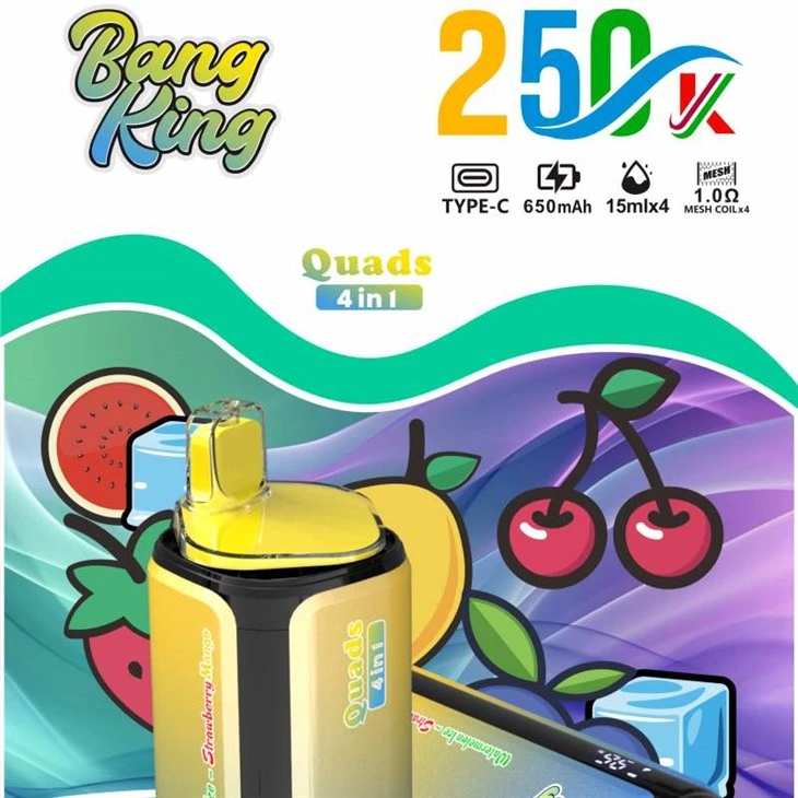 BANG KING Cuartetos 250000 4en 1