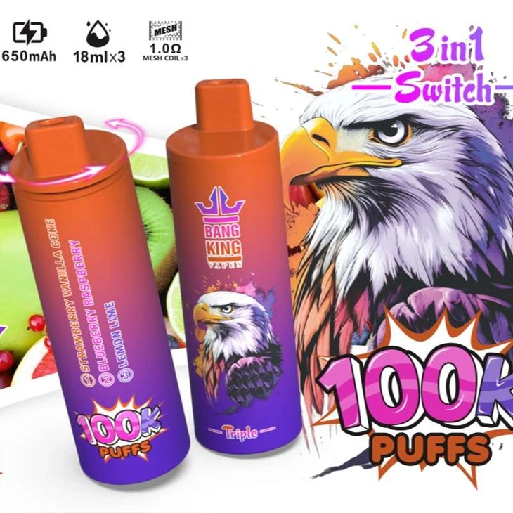 BANG KING VAPOR TRIPLE 100K