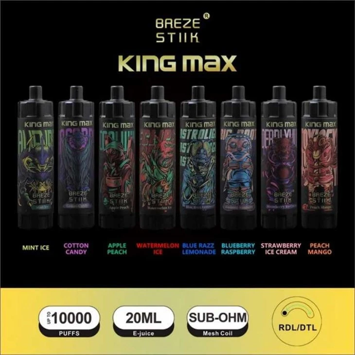 Breze Stiik King Max 10000 bocanadas