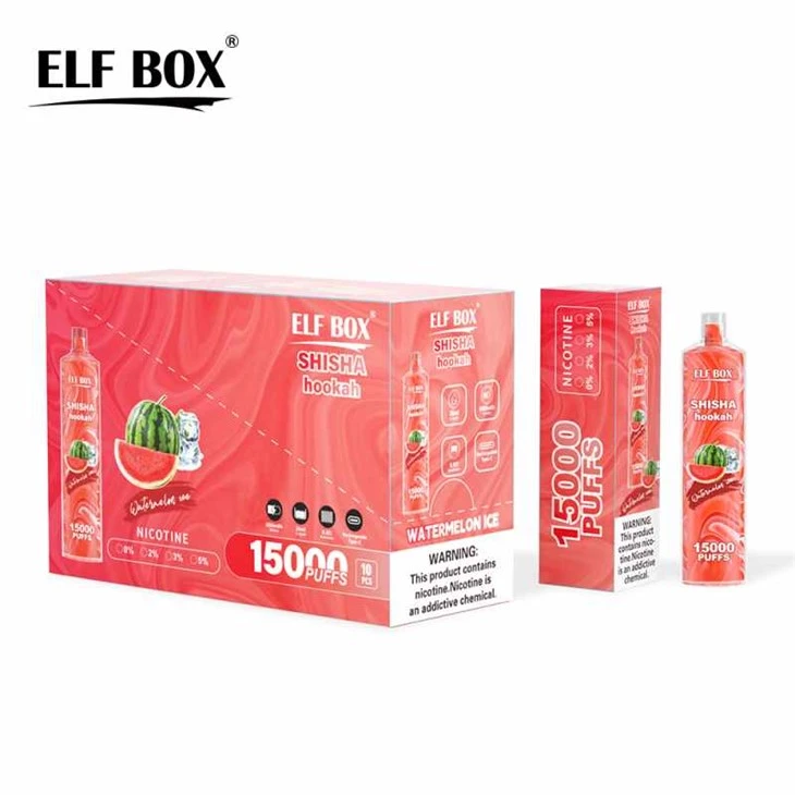 ELF BOX Shisha 15000 Puffs Vape desechable