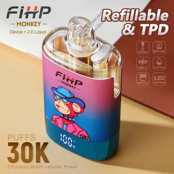 FIHP MONKEY 30K Puffs TPD recargable