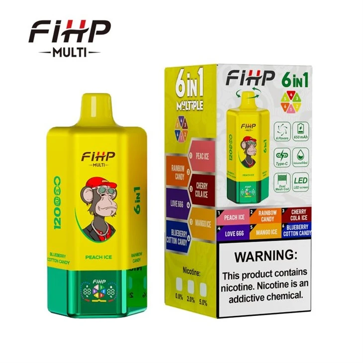 FIHP MULTI 6in1 120000 PUFFS