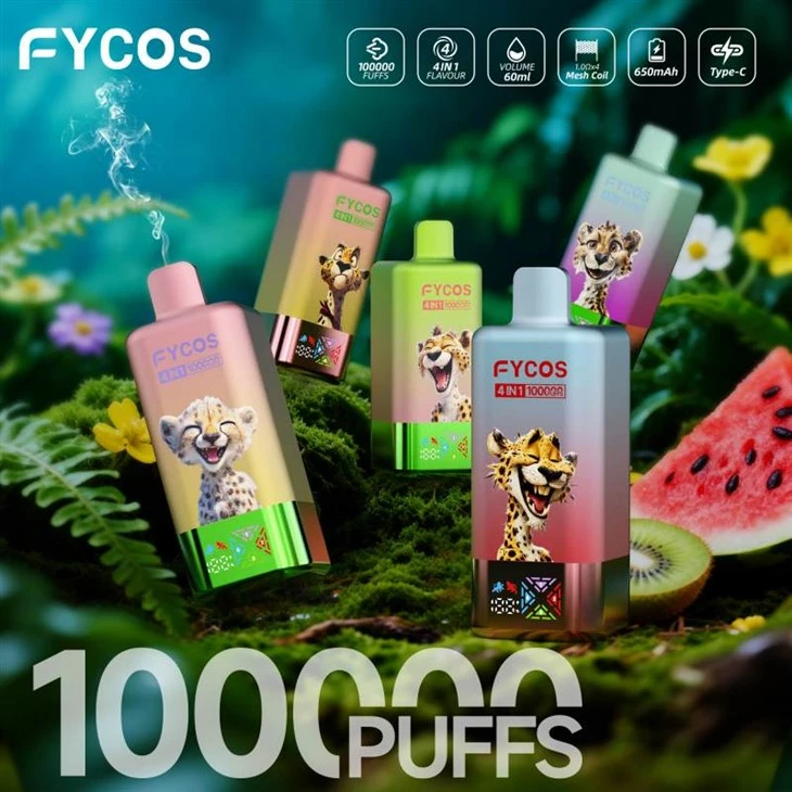 Vaporizador FYCOS 4 EN 1 100K PUFFS
