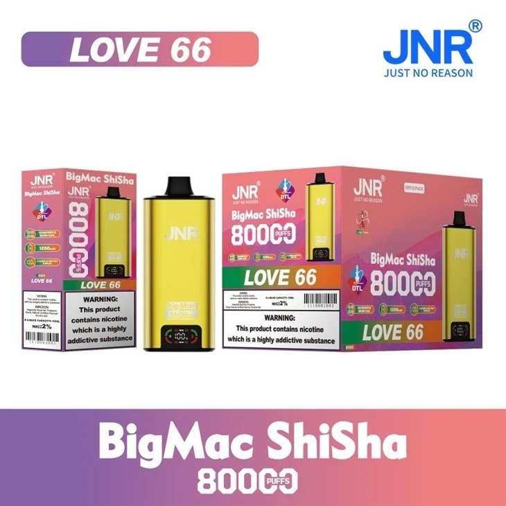 BS06-Love 66_JNR Big Mac Shisha 80000