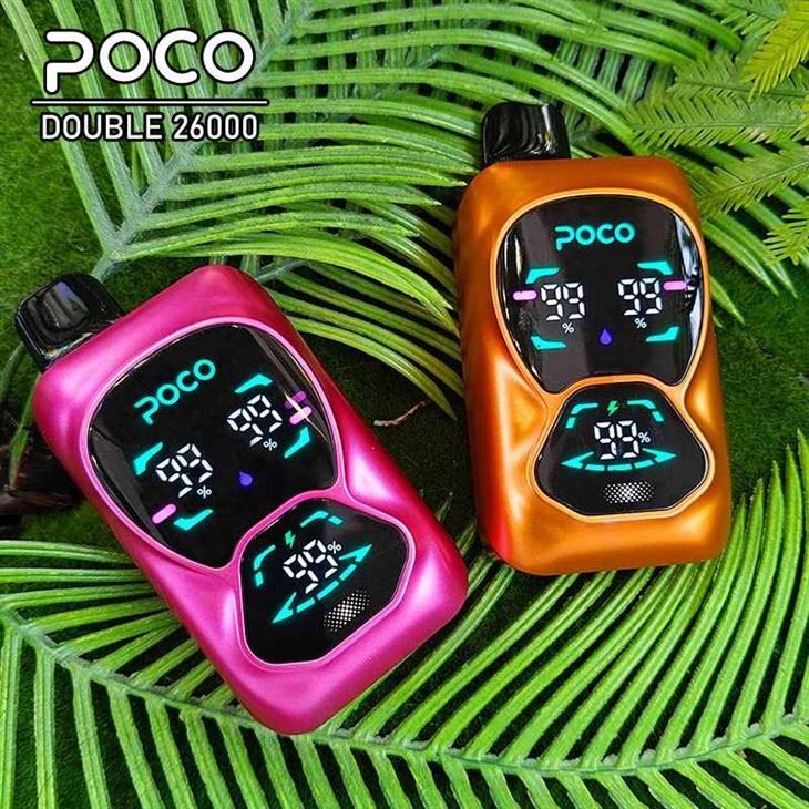 POCO doble 26000 bocanadas