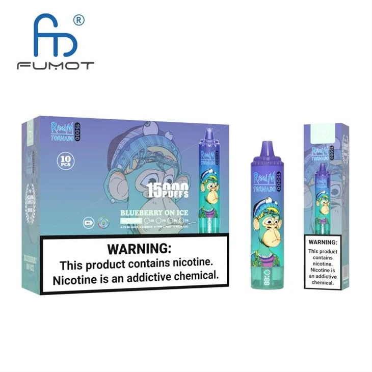 Vape desechable Tornado de 15000 bocanadas de RandM