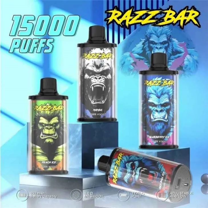 Vaporizador RAZZ BAR 15000 Puffs