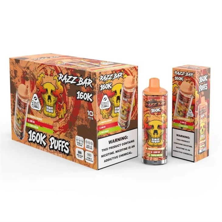 Razz Bar 160K Puffs 3in1 factory