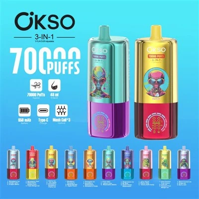 OKSO 70000 3VAPEO IN1 PUFFS