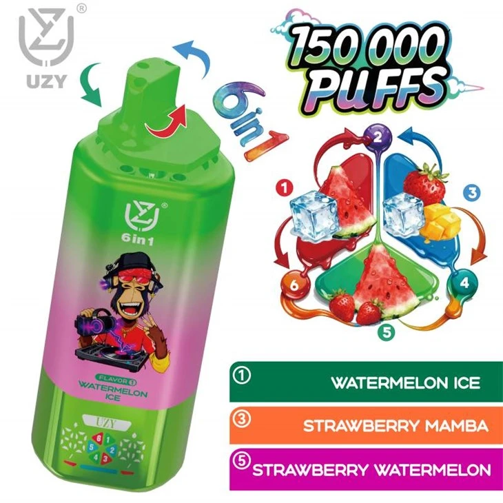 UZY 6 en 1 150000 Puff
