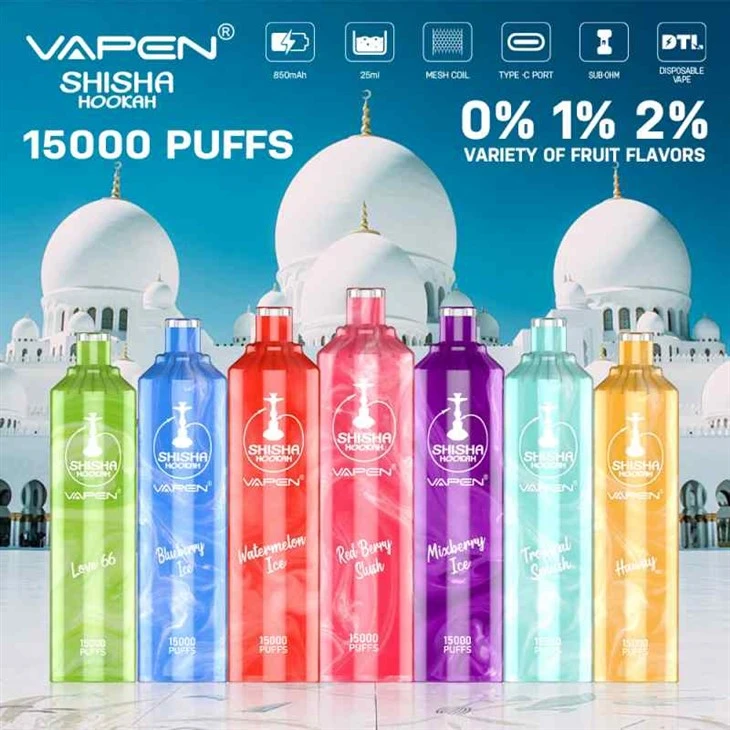 CACHIMBA SHISHA VAPE 15000