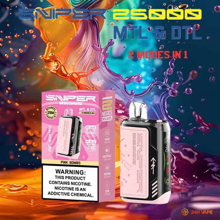 FRANCOTIRADOR VAPMOD 25000