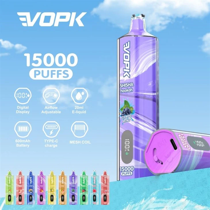 VOPK Shisha Hookah 15000 inhalaciones Vape