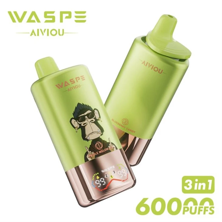 Waspe Aiviou 60000 Puffs 3 en 1 3 sabor